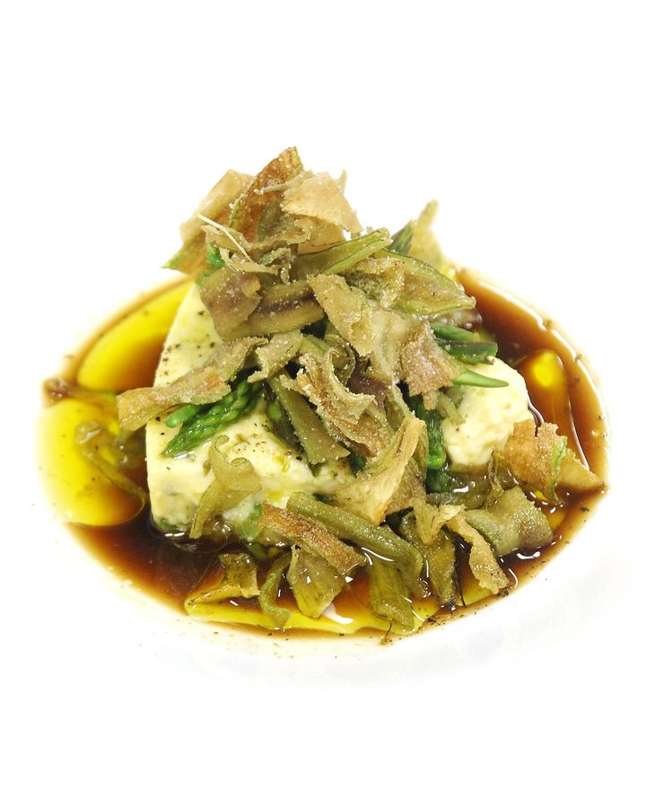 Il piatto «Amaro al cubo» dello chef Marco Stabile